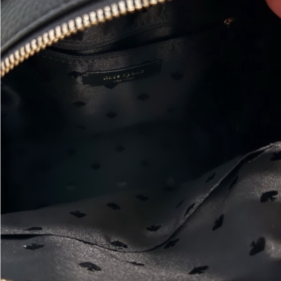 Kate Spade Black Leather Backpack - Picture 4 of 4